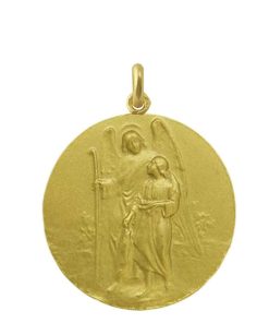 Joyas Nicols Medallas Y Cruces | Medalla San Rafael Oro 18Kt