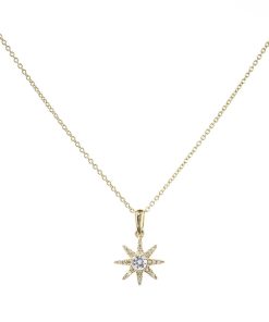 Joyas Nicols Colgantes | Colgante Oro Estrella Mini Details