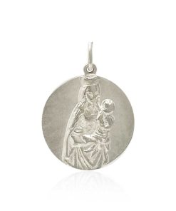 Joyas Nicols Medallas Y Cruces | Medalla Virgen Montealto Plata Ley