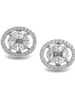 Joyas Nicols | Pendientes Diamantes Dormilonas Oval