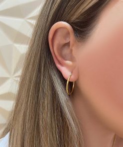 Joyas Nicols | Pendientes Oro Aro Criolla Daily 25Mm