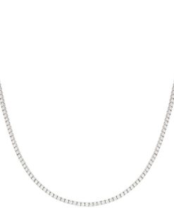 Joyas Nicols Colgantes | Collar Diamantes Riviere 12Ct 43Cm