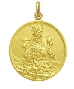 Joyas Nicols Medallas Y Cruces | Medalla San Jaime Oro 18 Kt.