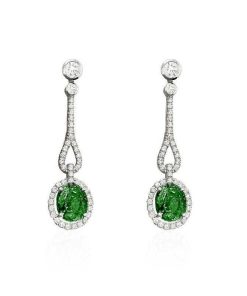 Joyas Nicols | Pendientes Diamantes Esmeralda Royal Jewels