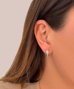 Joyas Nicols | Pendientes Diamantes Aro Diamond Classic