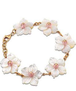 Joyas Nicols Pulseras | Pulsera Oro Flower Power