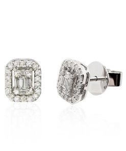 Joyas Nicols | Pendientes Diamantes Dormilonas Square