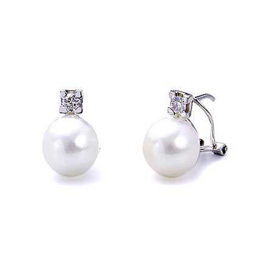 Joyas Nicols | Pendientes Perlas Diamantes Pearls Lady