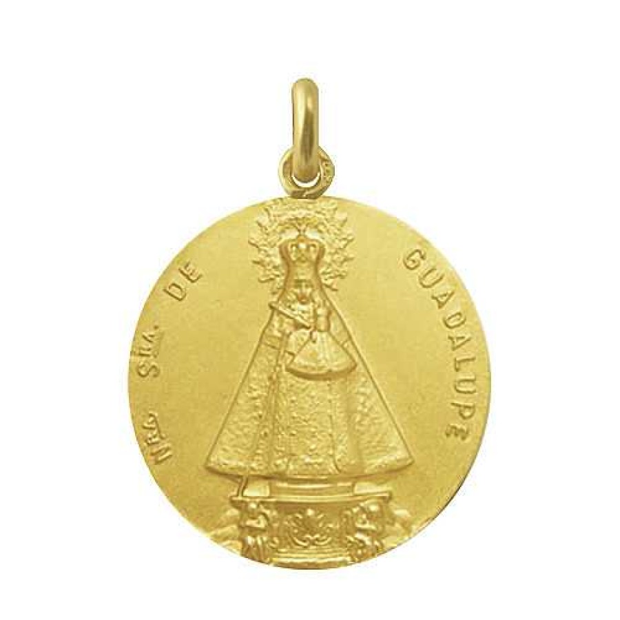 Joyas Nicols Medallas Y Cruces | Medalla Virgen De Guadalupe Extreme A 18Kt.