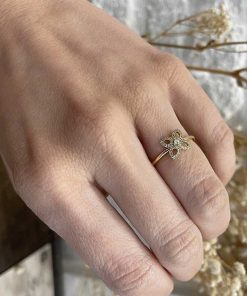 Joyas Nicols | Anillo Flor Pico Little Details