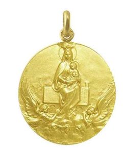 Joyas Nicols Medallas Y Cruces | Medalla Virgen Del Loreto Oro 18Kt