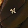 Joyas Nicols Broches | Broche Oro Diamantes Butterfly