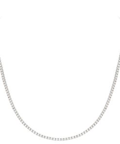 Joyas Nicols Colgantes | Collar Diamantes Riviere 6Ct 43Cm