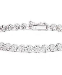 Joyas Nicols Pulseras | Pulsera Diamantes Riviere Roseton