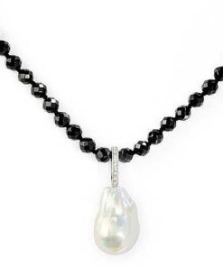 Joyas Nicols Colgantes | Collar Perlas Onix Pearls Lady