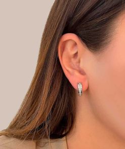 Joyas Nicols | Pendientes Diamantes Aro Diamond Classic