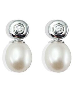 Joyas Nicols | Pendientes Diamantes Pearls Lady