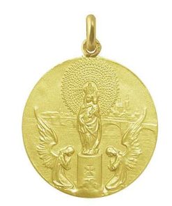 Joyas Nicols Medallas Y Cruces | Medalla Virgen Del Pilar Oro 18Kt