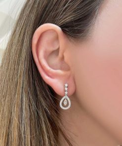 Joyas Nicols | Pendientes Diamantes Leticia 1.20