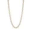 Joyas Nicols Colgantes | Cadena Oro 18Kt Eslabon Gallon 13X7 60Cm