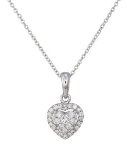 Joyas Nicols Colgantes | Colgante Diamantes Roset N Heart