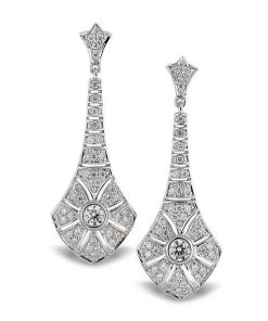 Joyas Nicols | Pendientes Diamantes Largos Alhambra