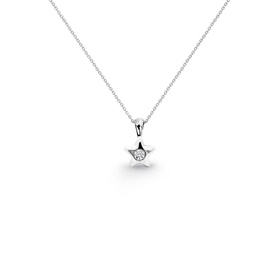 Joyas Nicols Colgantes | Colgante Diamante Estrella 0.08Ct