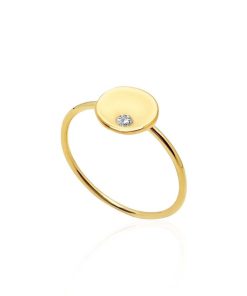 Joyas Nicols | Anillo C Rculo Diamante Oro Amarillo Always