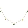 Joyas Nicols Colgantes | Collar Colgantes Piedras Cuarzo Verde Y Cuarzo Lim N Trillon