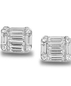 Joyas Nicols | Pendientes Diamantes Dormilonas Square