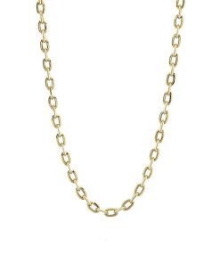 Joyas Nicols Colgantes | Cadena Oro 18Kt Eslabon Bisel 50Cm