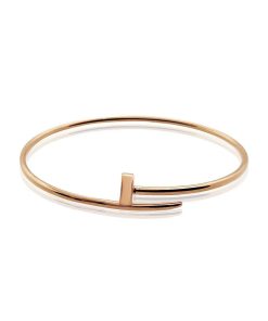 Joyas Nicols Pulseras | Pulsera Clavo Oro Rosa