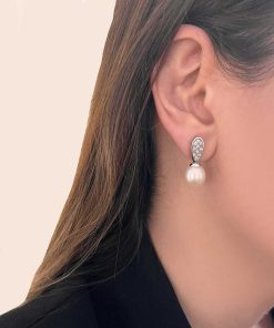 Joyas Nicols | Pendientes Diamantes Pearls Lady