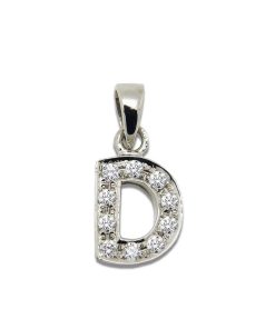 Joyas Nicols Colgantes | Colgante Inicial D Letra Diamantes