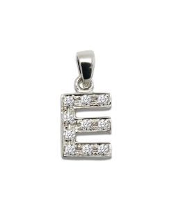 Joyas Nicols Colgantes | Colgante Inicial E Letra Diamantes