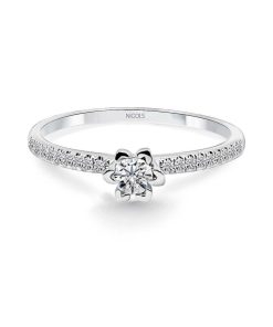 Joyas Nicols | Anillo Diamantes Venus 0.17