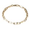 Joyas Nicols Pulseras | Pulsera Oro 18Kt Eslabon Barra 18Cm