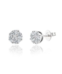 Joyas Nicols | Pendientes Diamantes Dormilonas