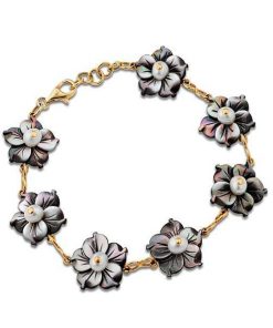 Joyas Nicols Pulseras | Pulsera Oro Flower Power