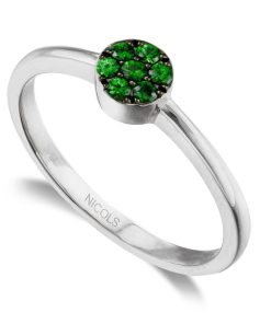 Joyas Nicols | Sortija Circulo Green Velvet