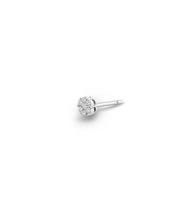 Joyas Nicols Pendientes De Hombre | Pendiente Diamantes Piercing Camelia 0.15 Dormilona