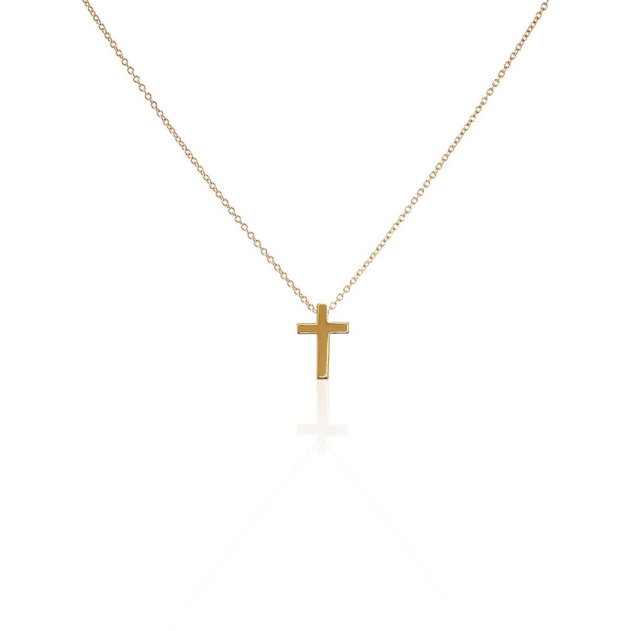 Joyas Nicols Medallas Y Cruces | Cruz De Oro Catholic Sign