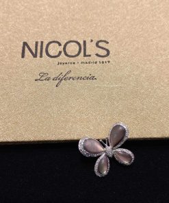 Joyas Nicols Broches | Broche Oro Diamantes Butterfly