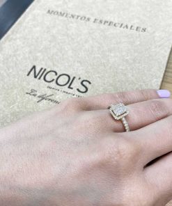 Joyas Nicols Anillos Compromiso Aniversario | Anillo Diamantes Aniversario Wedding Band