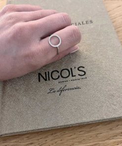 Joyas Nicols | Anillo Oro Aro Mini Details