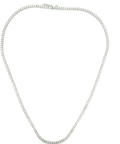 Joyas Nicols Colgantes | Collar Diamantes Riviere 6Ct 43Cm