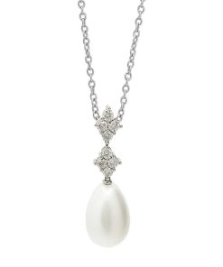 Joyas Nicols Colgantes | Colgante Diamantes Y Perla Pearls Lady