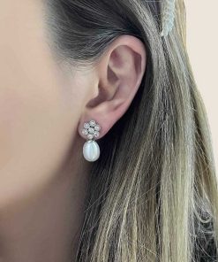 Joyas Nicols | Pendientes Diamantes Pearls Lady