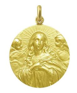 Joyas Nicols Medallas Y Cruces | Medalla Inmaculada Concepci N 18Kt