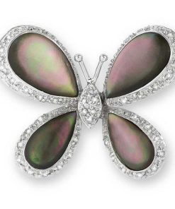 Joyas Nicols Broches | Broche Oro Diamantes Butterfly